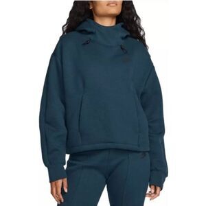 Nike Women's Sportswear Tech Fleece Oversized Hoodie Armony Navy